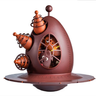 Œuf OVNI Œuf Volant Non Identifié La Maison du Chocolat Pâques 2021 (face)