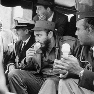 L'étrange obsession de Fidel Castro pour le lait. Source New York Times Co. ©Getty Images